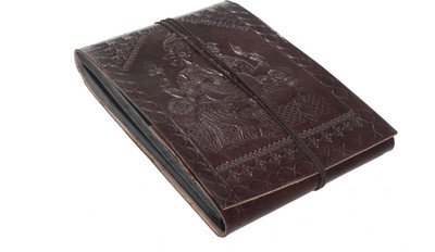 

Pranjals House A4 Journal(Pure Genuine Real Vintage Leather Handmadepaper Phototalbum Dairy For office Home to Write Poem Daily Update - Brown Size of 10*7, Brown)