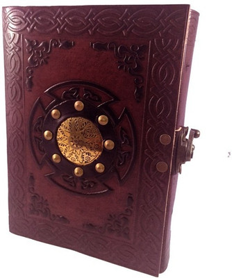 

Craftbazaar Regular Diary(Leather Embrossed, Brown)