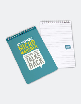 

Mufubu Regular Note Pad(Personality Pad, Blue)