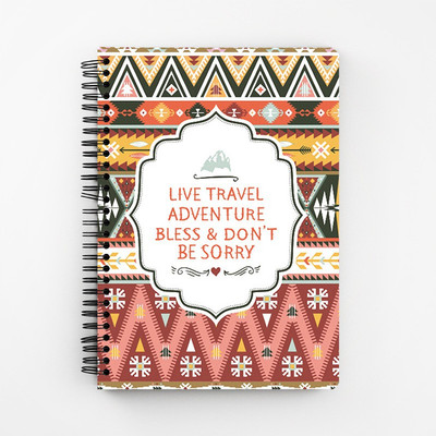 

RAYITE A5 Diary(Dont Be Sorry Navajo Pattern, Multicolor)