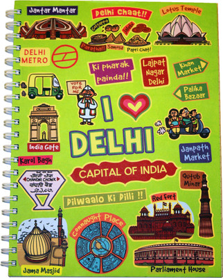 

Eco Corner A4 Notebook(Delhi Ruled Exercise, Multicolor)