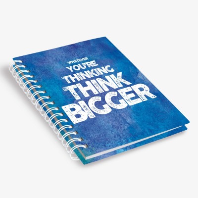 

InstaNote A5 Diary(Whatever Your'e Think Thinking Bigger, Multicolor)