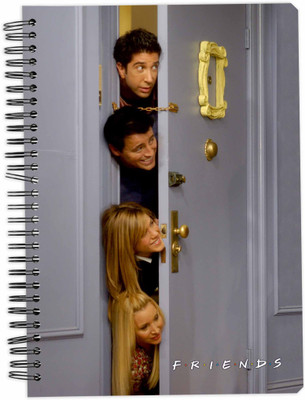 

MC SID RAZZ A5 Notebook(Friends - Crazy Friends, Multicolor)