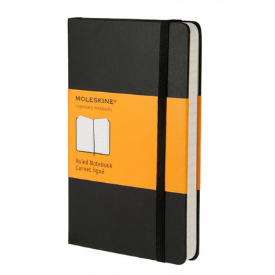 

Moleskine A6 Notebook(Pocket, Black)