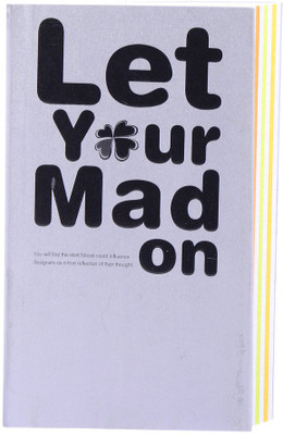 

Enwraps Regular Notebook(Let your Mad on, Grey)
