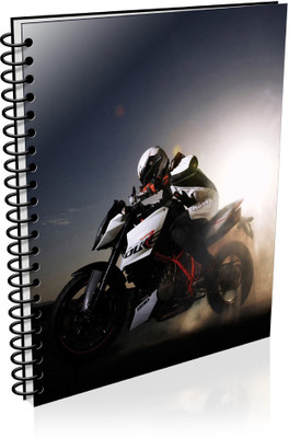 

VenTechno A5 Diary(Bike A5 - Diary (Spiral Bound), Multicolor)