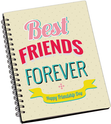 

ShopMantra A5 Notebook(Happy Friendship Day Vector Design, Multicolor)