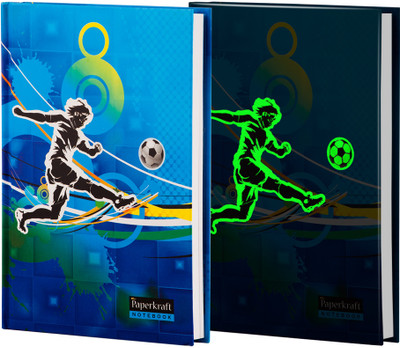 

Paperkraft Glow in Dark Notebook(Glow in Dark, Multicolor)