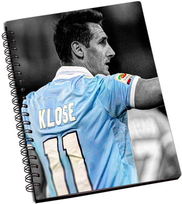 

Rangeele Inkers A5 Notebook(Miroslav Klose Germany, Multicolor)