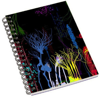 

Shopmania A5 Notebook(DESIGNER PRINTED NOTEBOOK, Multicolor)