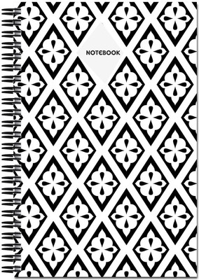 

Art Emporio A5 Notebook(Retro, Black)