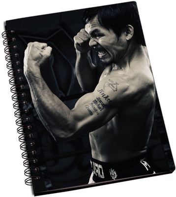 

Rangeele Inkers A5 Notebook(Tough Boxer, Multicolor)