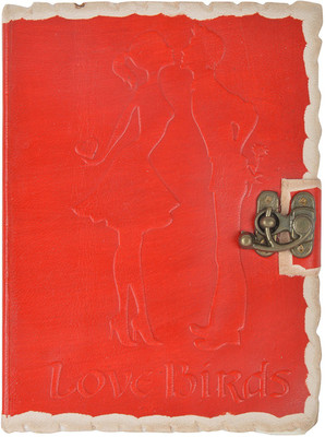 

Hare Krishna Regular Diary(Love Birds gift Diary, Red)
