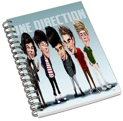 

Shopmania A5 Notebook(Designer-NB-232, Multicolor)
