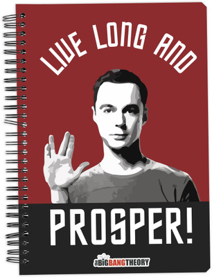 

MC SID RAZZ A5 Notebook(Big Bang Theory, Multicolor)