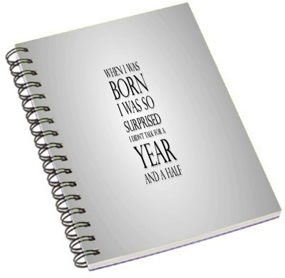 

Shopmania A5 Notebook(Designer-NB-470, Multicolor)