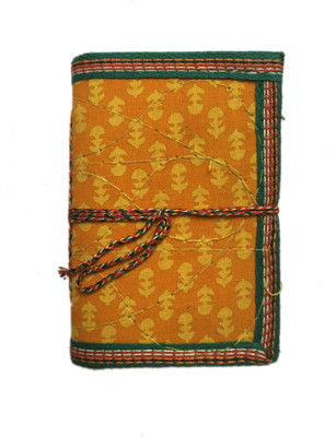 

Rstore Mini Journal(Handmade Bagru print Jurnal (Size 12.6 x8.7 CM), Multicolor)