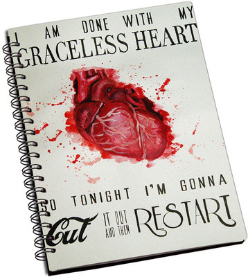 

Rangeele Inkers A5 Notebook(Restart Myself, Multicolor)