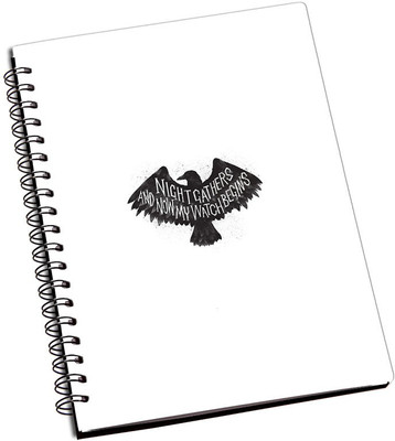 

Rangeele Inkers A5 Notebook(Night catchers GOT, Multicolor)
