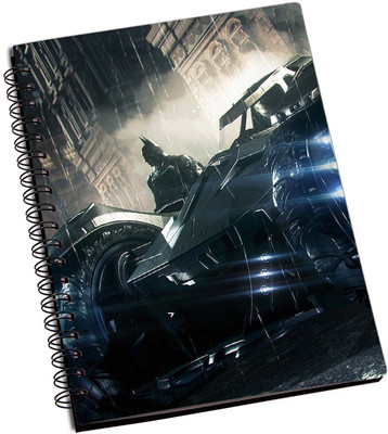 

Rangeele Inkers A5 Notebook(Batmobile, Multicolor)