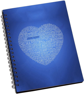 

Rangeele Inkers A5 Notebook(Chelsea FC Love, Multicolor)
