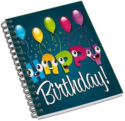 

Shopmania A5 Notebook(Happy Birthday, Multicolor)