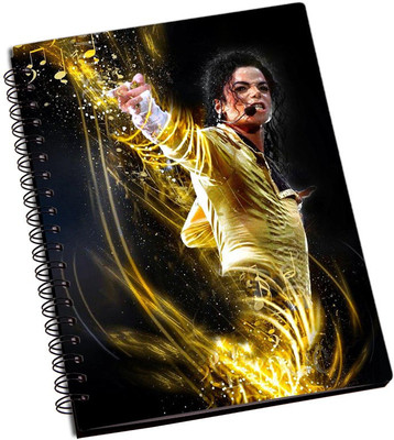 

Rangeele Inkers A5 Notebook(Michael Jackson Dance Style, Multicolor)