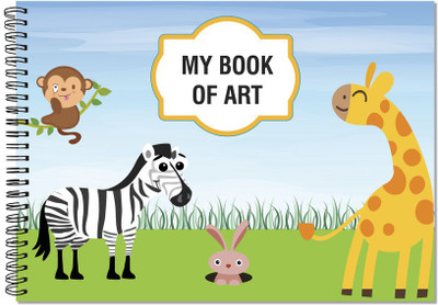 

Little Jamun A4 Notebook(Sketch Book - Animal, Multicolor)