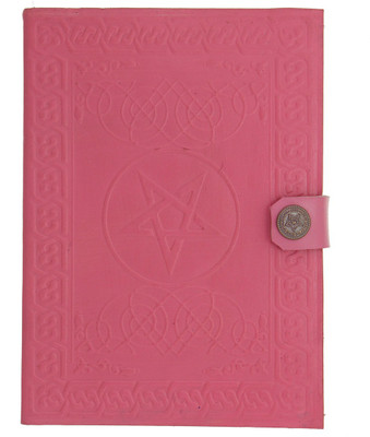 

Craft Play A5 Diary(Star Emboss With Tich Button, Pink)
