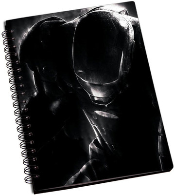 

Rangeele Inkers A5 Notebook(Iron man lets Fight, Multicolor)