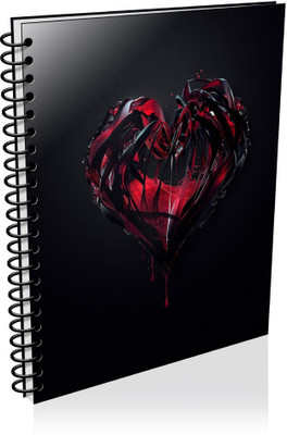 

VenTechno A5 Diary(Black Theme A5 - Diary (Spiral Bound), Multicolor)
