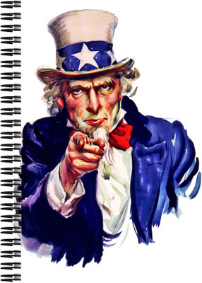 

Art Emporio A5 Notebook(I Want You, Multicolor)