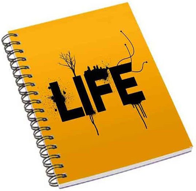 

Shopmania A5 Notebook(Life, Multicolor)