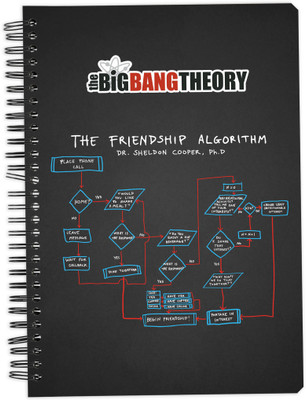 

MC SID RAZZ A5 Notebook(Big Bang Theory, Black)