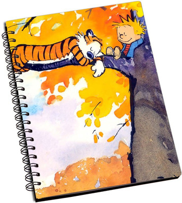 

Rangeele Inkers A5 Notebook(Calvin And Hobbes Resting, Multicolor)