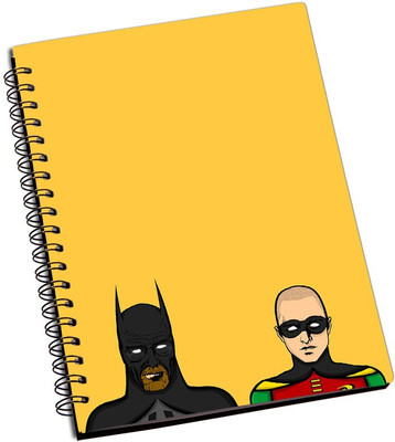 

Rangeele Inkers A5 Notebook(Breaking Bad Batman Spoof, Multicolor)