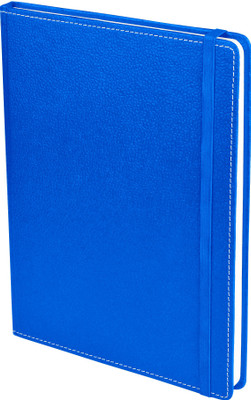 

Eco-Leatherette B5 Diary(Handcrafted, Denim Blue)
