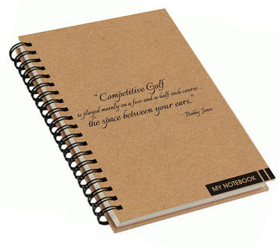 

Printelligent A5 Notebook(Printelligent, Khaki)