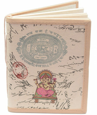

Satchitanand A5 Diary(Handmade Paper Note Book, Cream)