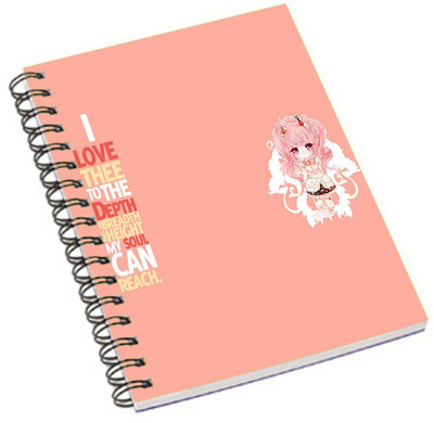 

Shopmania A5 Notebook(DESIGNER PRINTED NOTEBOOK, Multicolor)