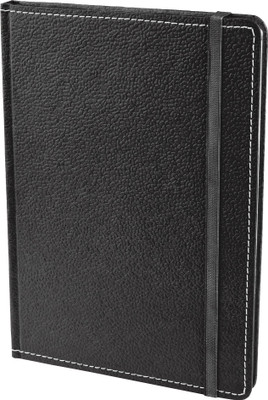 

Eco-Leatherette A5 Diary(Handcrafted Cover Journal, Black)