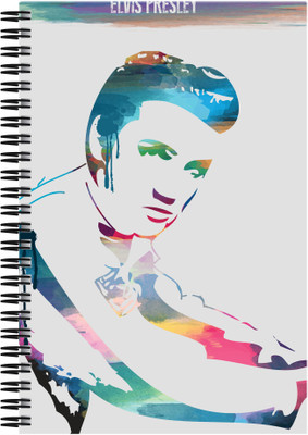 

Art Emporio A5 Notebook(Elvis Presley, Multicolor)