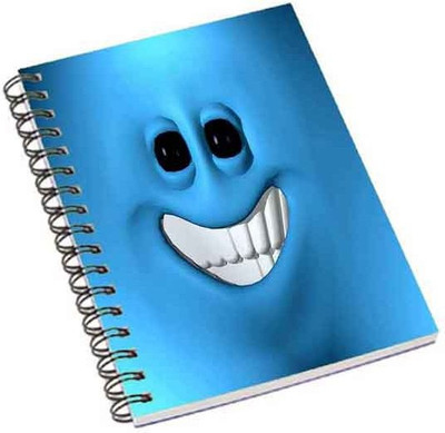 

Shopmania A5 Notebook(Smile, Multicolor)