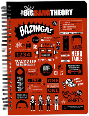 

MC SID RAZZ A5 Notebook(Big Bang Theory, Multicolor)