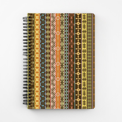 RAYITE A5 Diary(Primitive Strips, Multicolor)