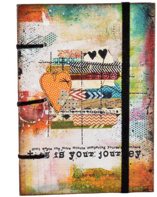 

Craft Club A5 Diary(handcraft diary with your journey print in special binding, Multicolor)