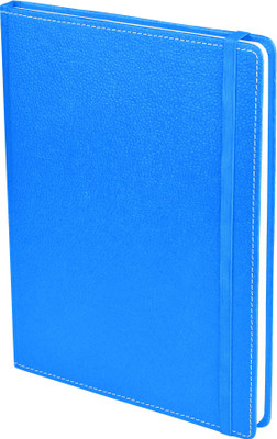 

Eco-Leatherette B5 Diary(Handcrafted, Turquoise)