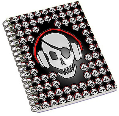 

Shopmania A5 Notebook(DESIGNER PRINTED NOTEBOOK, Multicolor)