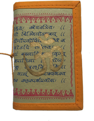 

Rstore Regular Journal(Handmade Om Print Bahi (Size 15.2x10cm), Multicolor)