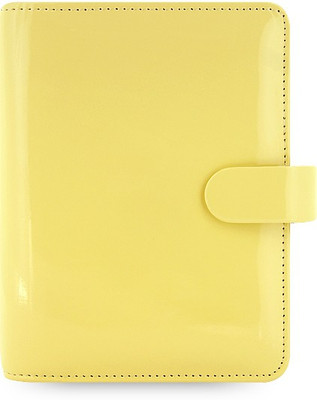 

Filofax Pocket-size Planner/Organizer(Patent, Lemon Yellow)